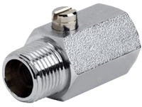 Dwyer Mini Brass Ball Valve, Series MV